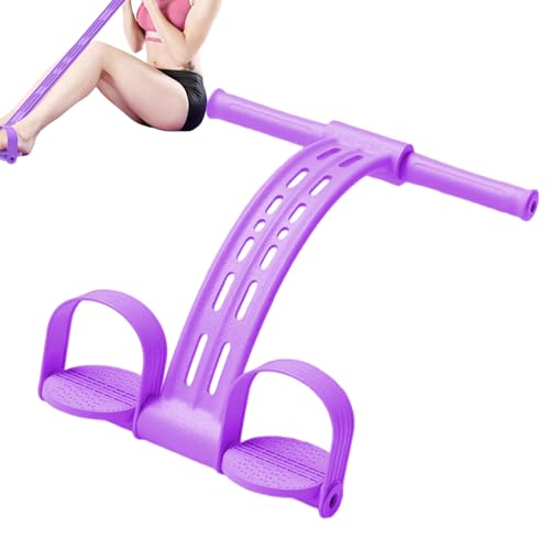 Cuerda tensora multifuncional, banda de pedal de fitness multifunción, dispositivo de entrenamiento portátil para hombros, brazos, piernas, cintura, para mujeres, hombres, gimnasio, hotel, hogar
