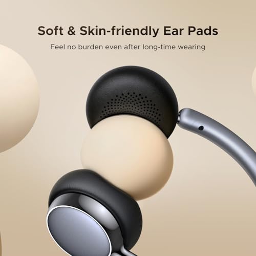 UGREEN Studio Plus Wireless Headphone Active Noise Cancelling Bluetooth 6.0 Over-ear ANC Earphone,80H Playtime,Spatial Audio,EQ in App,Clear Call with AI Algorithm,2 Mic,Multi-Point Connection - Image 6