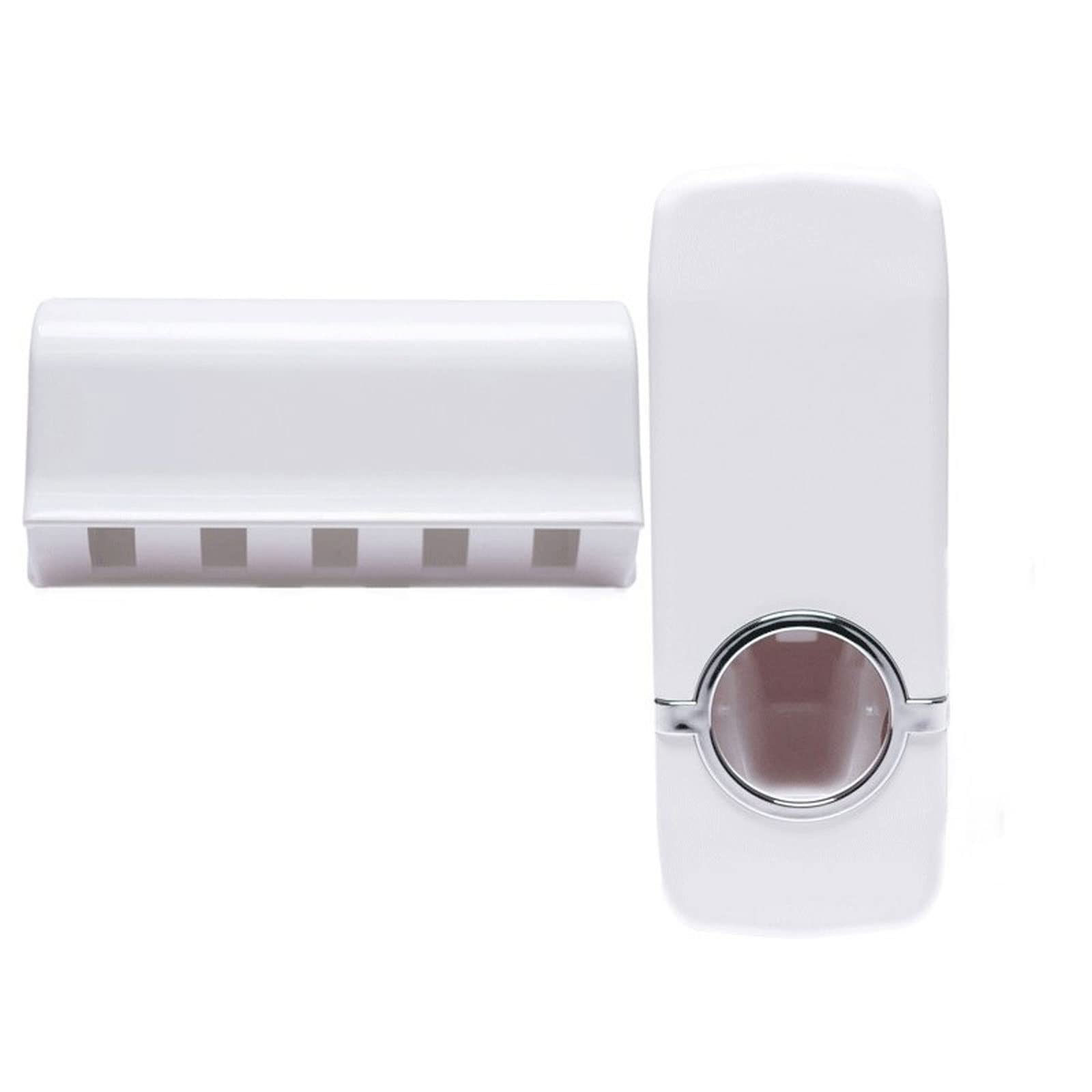 KINOFT Toothpaste Dispenser, Automatic Toothpaste Squeezer, Toothbrush Holder, Daily Necessities, Bathroom Set, Washing Su