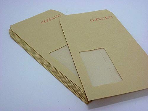 長4封筒 クラフト 70g A窓付/郵便枠付 1,000枚(4A1700)
