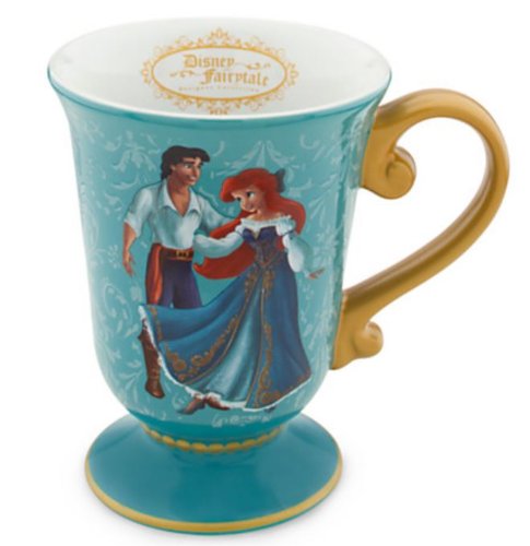 Disney Store Disney Fairytale Designer Collection Princess Ariel & Prince Eric Mug: The little Merma