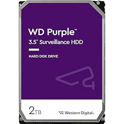 WD Purple 2TB para videovigilancia. Disco duro interno 3.5´´, AllFrame Technology, 180BT/yr, 64MB Cache, Garantía 3 años