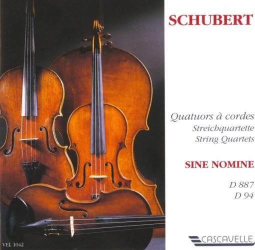 Schubert String Quartets 7 & 15. (Quatuor Sine Nomine. Vol.2 In The Series. Rec. 3/89. Tota [Audio CD] VARIOUS ARTISTS