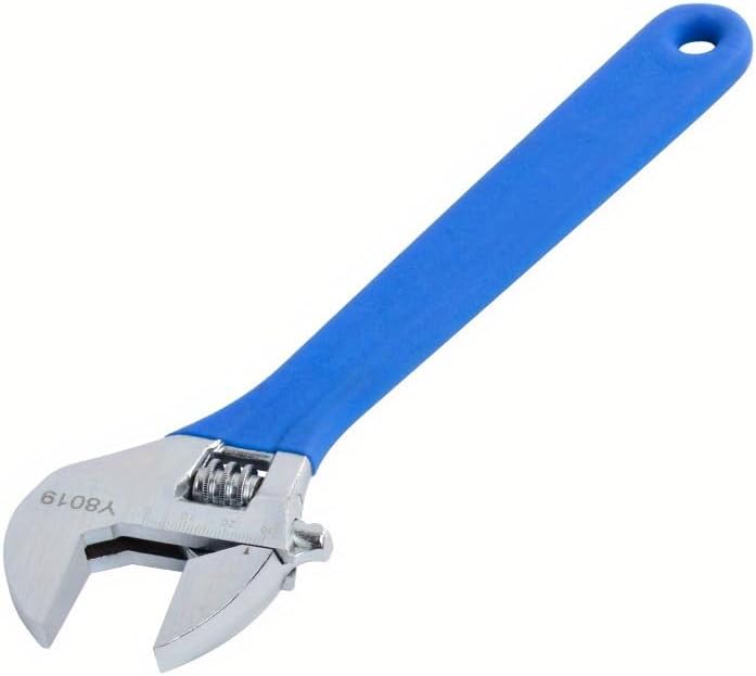 1pc Large Opening Adjustable Wrench Spanner With Short Handl 8 Inch/10 Inch Multifunctional Bathroom Wrench (8inch)