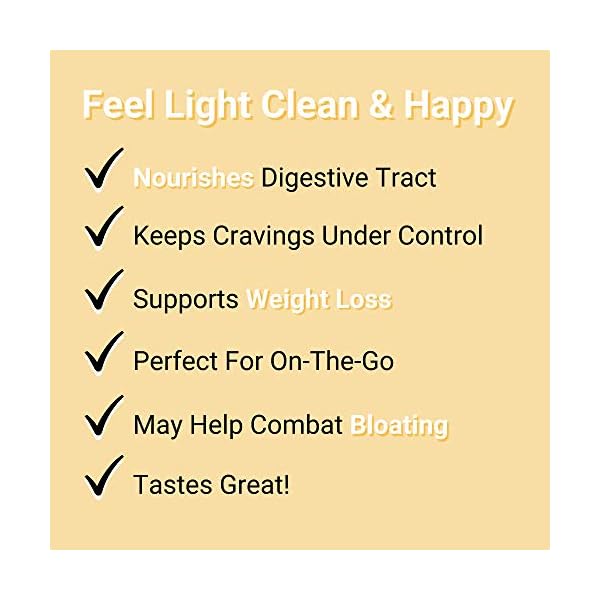 Smart-Pressed-Juice-Pineapple-Chia-Cleanse-Prebiotic-Superfood-Plant-Based-Fiber-with-Vegan-Probiotics-Enzymes-Keto-friendly-Detox-Constipation-Relief-Made-in-the-USA-30-Servings SMART Pressed Juice Pineapple Chia Cleanse | Prebiotic Superfood Plant Based Fiber with Vegan Probiotics & Enzymes | 30 Servings (Packaging May Vary)