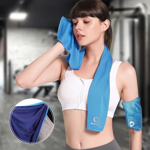 Sukeen Cooling Towel, 40"x12" Cooling Towels for Men Women Quick Dry Ice Towel for Outdoor Work Gym, Camping, Travel, Sweat - Image 3