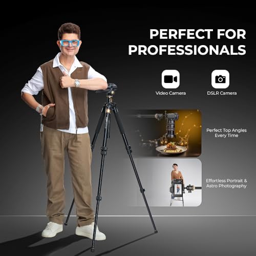 Buy Digitek DTR-620 BH Tripod Stand, Compatible with DPTR-605 VD, Stable Camera Tripod for Photography & Videography, Portable Design for DSLR, Video Cameras & Accessories Online at Low Prices in India - Amazon.in - Image 6