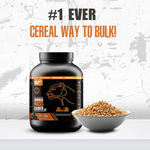 Image of BeastLife High Protein Mass /Weight Gainer | 2.5 KG | Belgian Chocolate | NABL LAB Tested | For Muscle Gain & Fast Growth | Cereal-Based Formula, No Maltodextrin | India's #1 Cereal Based Bulk Gainer