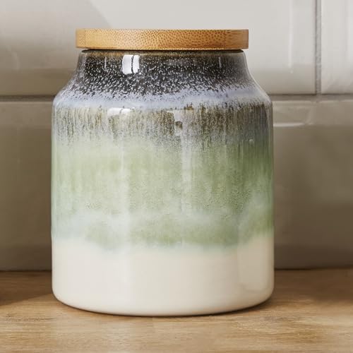 Cooksmart Ceramic Canister, Multi, Compact - Image 3