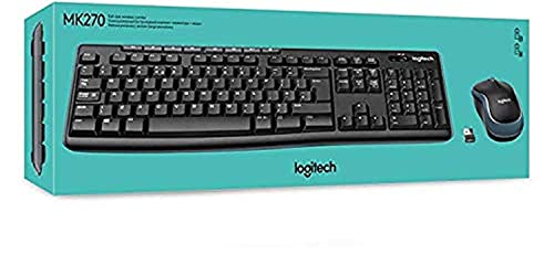 لوجيتيك جهاز كمبيوتر مكتبي لاسلكي MK270