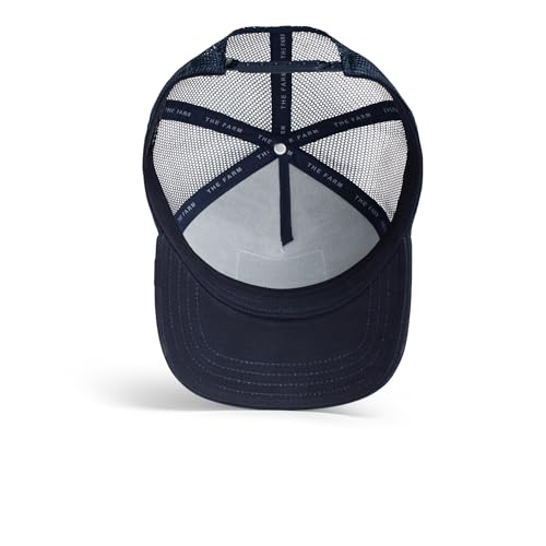 Goorin Bros. The Farm Unisex Original Adjustable Snapback Trucker Hat, Indigo (The Baddest Boy), One Size