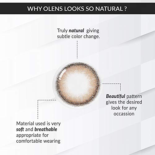 Image of OLENS Daily Pack 1Pair (0.00 Plano) - Coloured Contact Lens (Daily Disposable, 0.00)