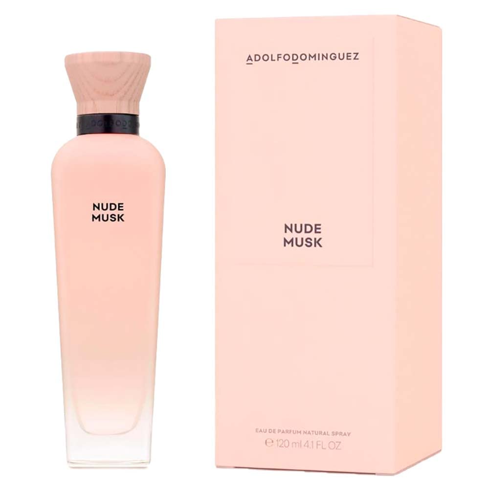 ADOLFO DOMINGUEZ NUDE MUSK EAU DE PARFUM 120 ml VAPORISATEUR