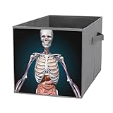 収納ボックス 収納ケース 大容量 胸見え セクシー おっぱい 折り畳み式 布製 整理ボックス 取っ手付き 耐久性 おしゃれ おもちゃ 書類 衣類収納ボックス 幅27×奥行27×高さ27cm