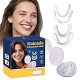 Temporary Veneers Kit for Women and Men, Tooth Replacement Kit, Nature and Comfortable (1 Count (Pack of 1), Unflavored)-AK03