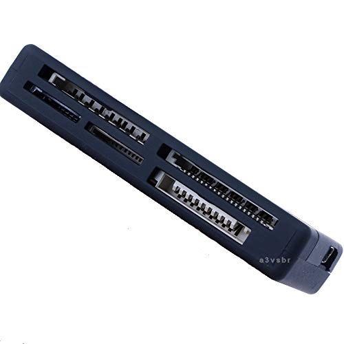 A3vsbr multiplo leitor 6 x 1 para cartão de memória micro tf sd hc xc compact flash cf m2 ms xd pict