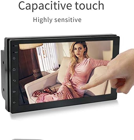 Miniatura 4 de 7 pulgadas estéreo Bluetooth para coche, robot VR pantalla táctil Full HD Receptor de radio portátil para coche, estéreo para coche con enlace