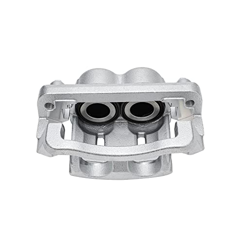 Image of Detroit Axle - 4WD Front Brake Kit for Ford 2005-2012 F-250 | F-350 Super Duty [Dual Piston Caliper] Disc Brake Rotors Disc Brakes Caliper w /Bracket Replacement