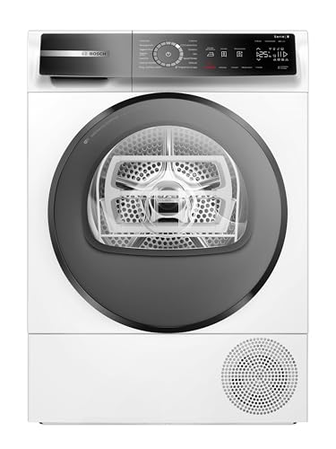 Bosch WQB235B0IT Serie 8, Asciugatrice a pompa di calore, capacità 8 kg, Auto Dry, Condensatore autopulente, Home Connect