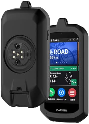 Anoowkoa TPU Case for Garmin Edge 1050 Phone Cases Matte Black Anti- FingerprintUltra Thin Protective Hard Back Cover Soft Flexible Bumper Hybrid Silicone CaseShock Absorption