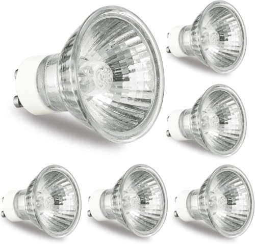 RMFSH Candle Warmer Lamp Bulb 6 Pack GU10 Halogen Bulb 110-130V 50W