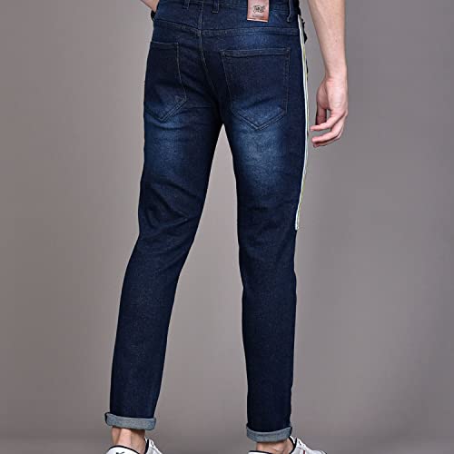 Image of Campus Sutra Men's Mid Rise Slim Jeans