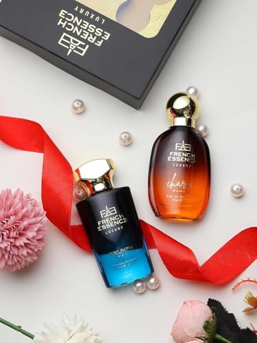 Image of French Essence Perfume Gift Set for Men & Women | Charm 30ml & Triumph 30ml Combo | Long-Lasting Fragrance | Attractive French Scent | Fresh EDP