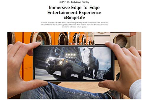 Lg K71 Stylus (128Gb,4Gb) 6.8 Inch Fhd+,48Mp Rear + 32Mp Selfie,Dual Sim Gsm Unlocked 4G Lte (T-Mobile,At And T,Metro) Stylo 6 International Model Lm-Q730 (Titan,Tone Free Bluetooth Bundle) #TOP6