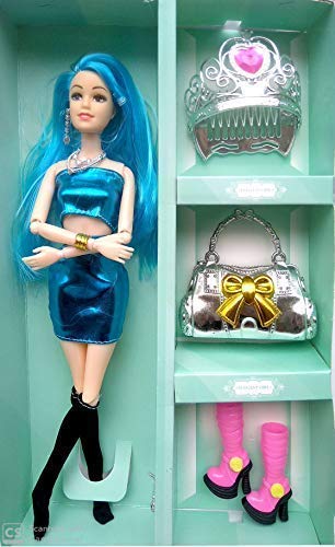 CR18 COLLECTION Movable Joints Doll Toy for Girls Doll Set Doll Set with Foldable Hands and Legs for Girls (B08SW2S5T9) Amazon Price History, Amazon Price Tracker