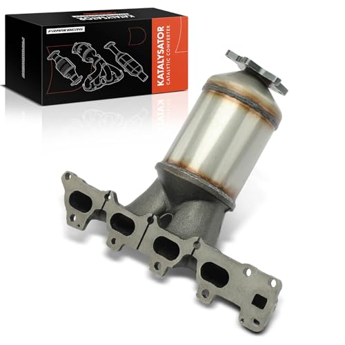 Frankberg Catalizador Gasolina Compatible con Astra H A04 1.6 Astra H CaR.A.Van A04 1.6 Meriva X03 1.6 Zafira/Zafira Family B A05 1.6 Astra H GTC A04 1.6 Replace# 55559624,55567136