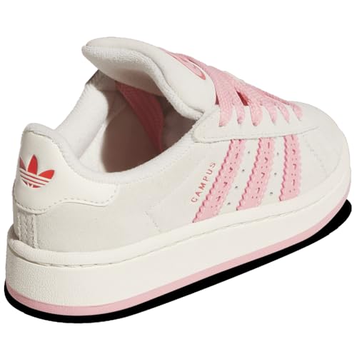 Adidas Orininals Campus 00s - Girls' Preschool (JS3524, Cream White/Semi Pink Spark/Bright Red)3