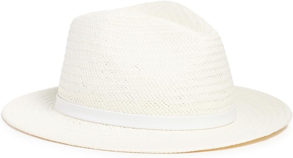 rag & bone Women's Packable Straw Fedora