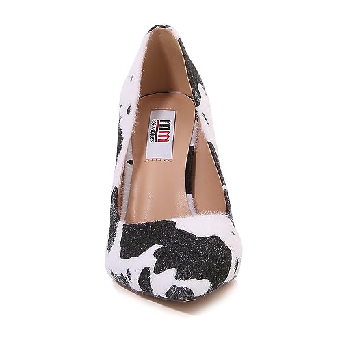 mm Women's Slip On Pointed Toe Stiletto Heel Dress Pumps4