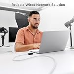 Cable Matters 10Gbps Snagless Cat 6 Ethernet Cable - 25ft, Cat 6 Cable, Cat6 Cord, Ethernet Cord, White - Image 5