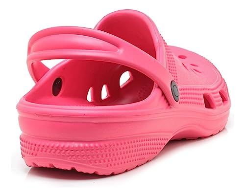 Chinelo Unissex Croc's Papete Cree Confort Leve Macio Antiderrapante (35/36, Pink)