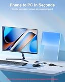 BKELHS Adapter USB 3.0 do Dual HDMI, USB na 2 HDMI Multiple Monitor 4K 1080P 60HZ Full HD Audio Video Graphics Converter Cable Laptop Splitter Extended Display Dual Screens Desktop for Windows Mac OS