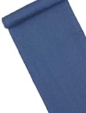Santex mariage Chemin de Table en Jean Bleu Ciel 3 m x 28 cm