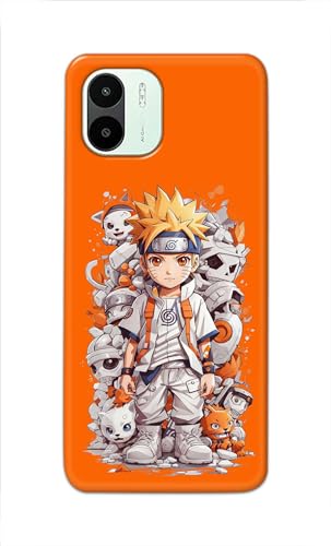 Image of PRINTFIDAA Printed Hard Back Cover Case for Mi Redmi A1 2022 Back Cover (Famous Anime Cartoon Character) -112