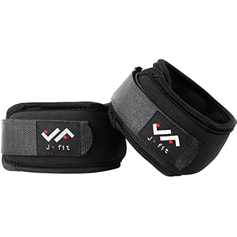 JFIT Adjustable Wrist Weights, Set of 2, 1 LB Each, Small/Medium Cover