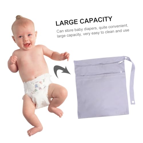 Bolso organizador para pañales KOMBIUDA gris miniatura 7
