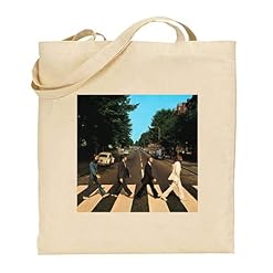FOURRE-TOUT COTON TOILE BEATLES ABBEY ROAD - Les Beatles, Paul McCartney, John Lennon, RIngo Starr, George Harrison