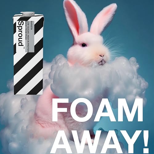 SPROUD Vegan Pea Protein Milk - Barista - 1 Litre (Pack of 6) - Plant-Based Long Life Milk - Lactose Free, Gluten Free, Dairy Free - Non-GMO – Soy, Rice, Almond & Oat Milk Alternative