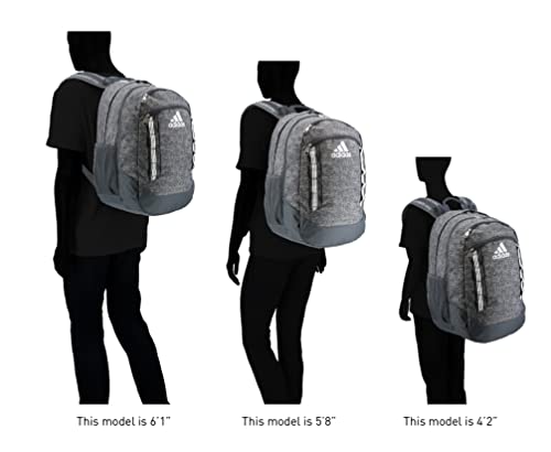 Adidas Excel 6 Backpack, Shadow Navy/Onix Grey/Rose Gold, One Size #TOP5