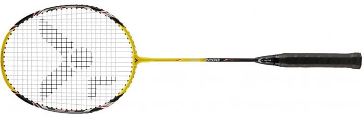 VICTOR Badminton-Schläger AL-1900, Schwarz, M, 103/0/1