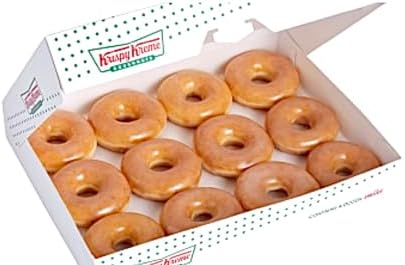 Krispy Kreme Original Glazed Doughnuts - 12 Donuts
