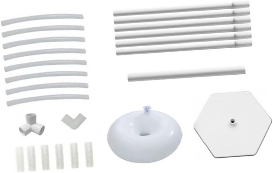 Flexible Poles Balloon Arch Heart Shaped Stand 1.5m Wedding Party Decorations