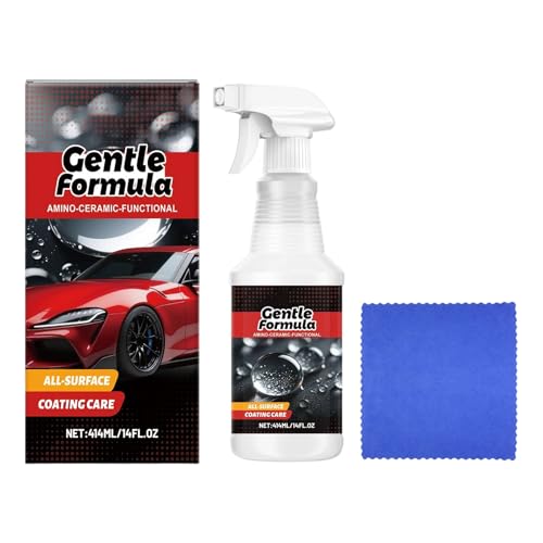 Sellador de cerámica para coche ideal para lucir un brillo exterior impecable los fines de semana