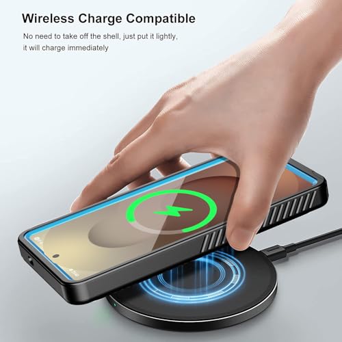 Coque Samsung S25 Plus antichoc et imperméable avec écran tactile intégré