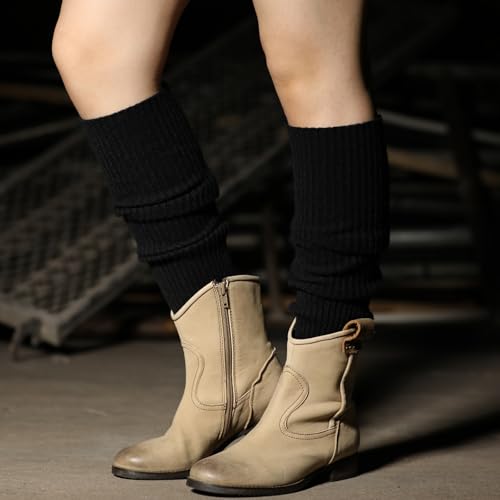Image of Nanxson Knit Ribbed LegWarmer Women Knit Calf Accessories Leg Sleeves