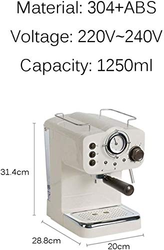 Cafetera automática retro para 2 tazas con capacidad 1.25 L miniatura 4